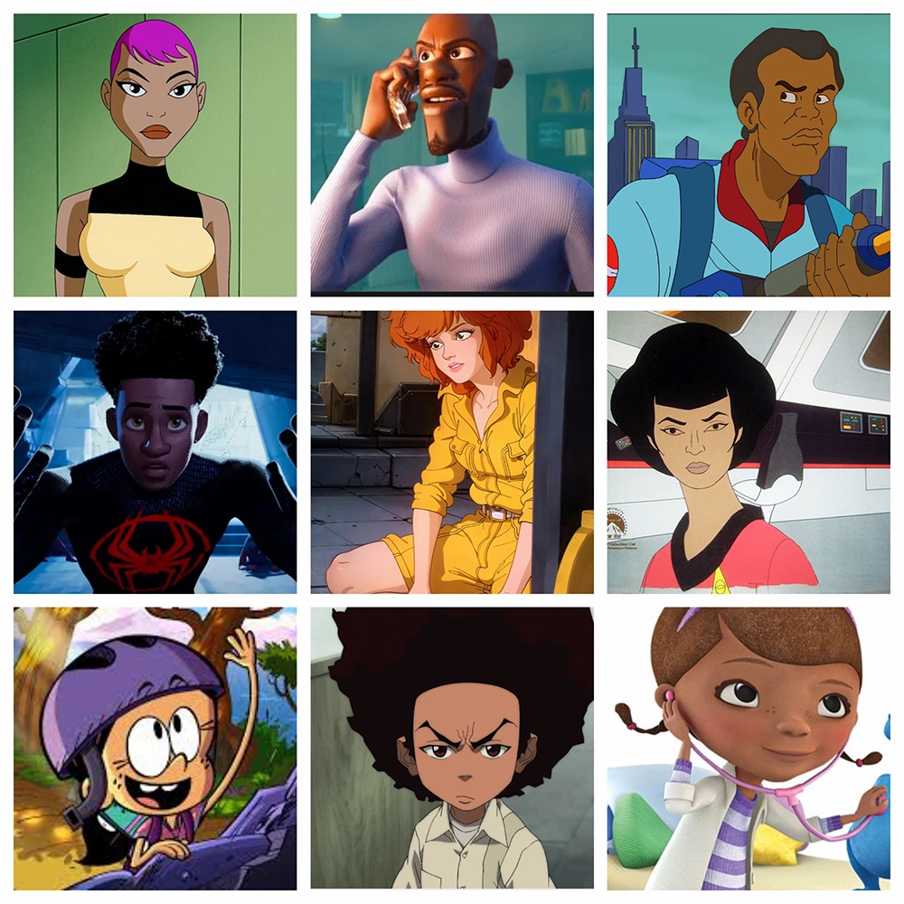 Black Cartoon Characters