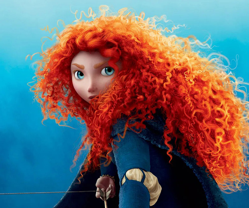 Cartoon characters with red hair discount