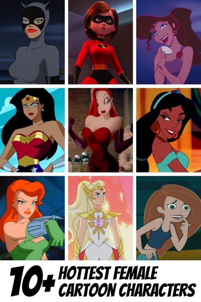 10+Hottest Female Cartoon Characters