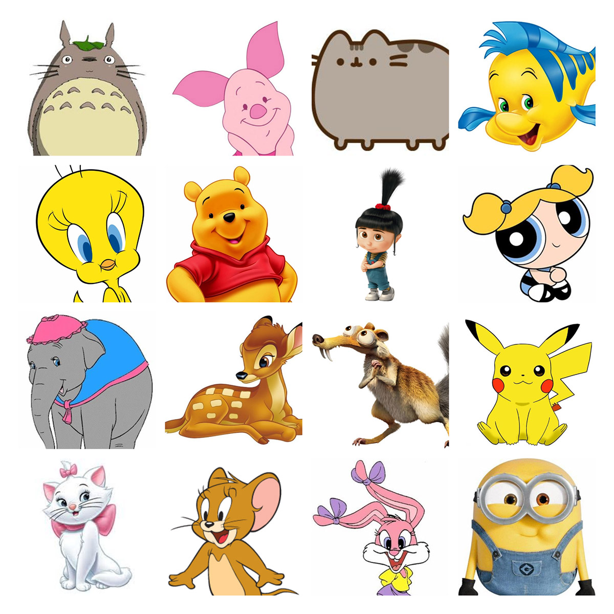 Cute Cartoon Characters