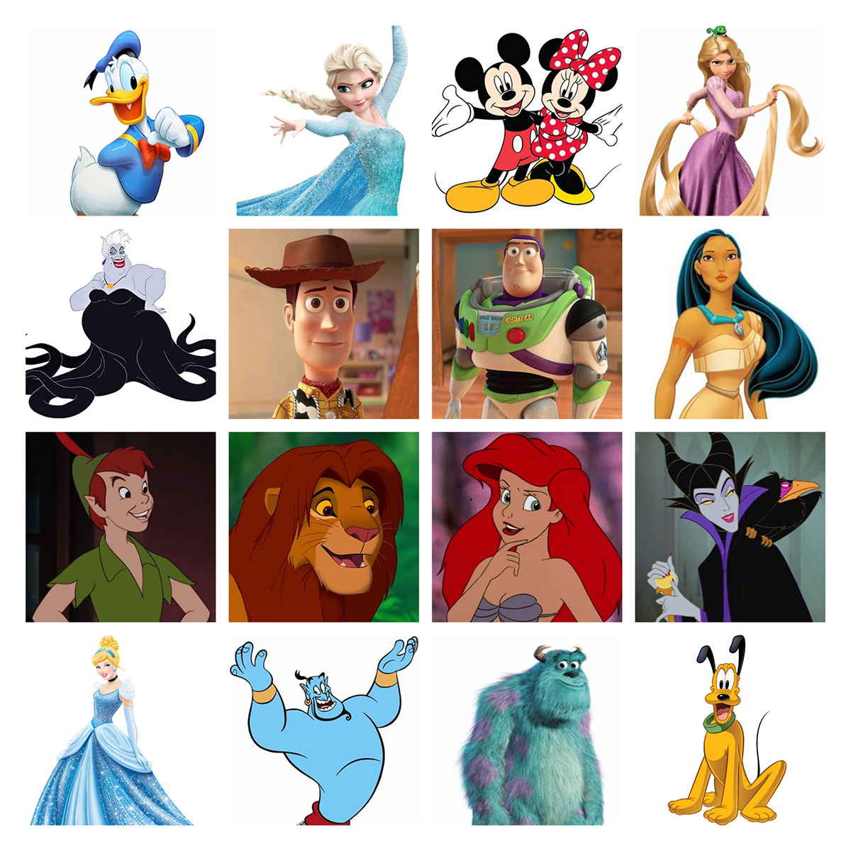 Disney Cartoon Characters
