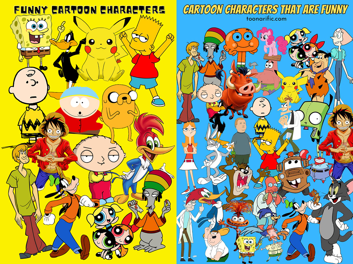 Funny Cartoon Characters