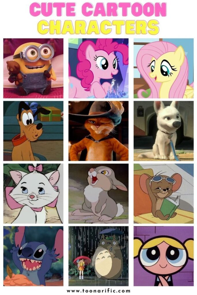 Icon cartoon characters