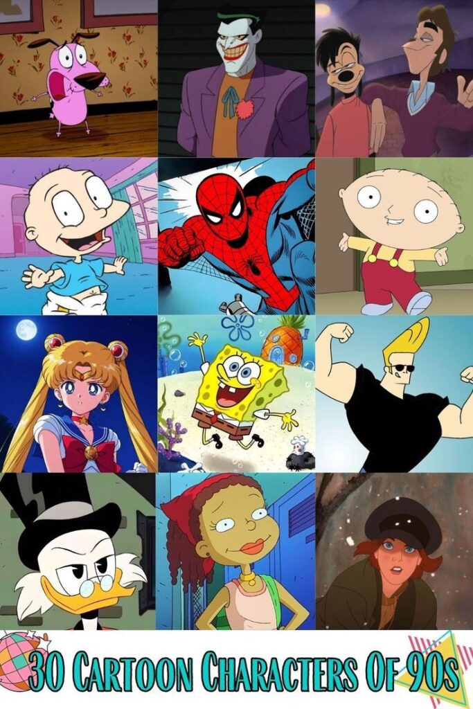 Best Cartoon Characters Of The 90s List Of Top 1990s 555x495