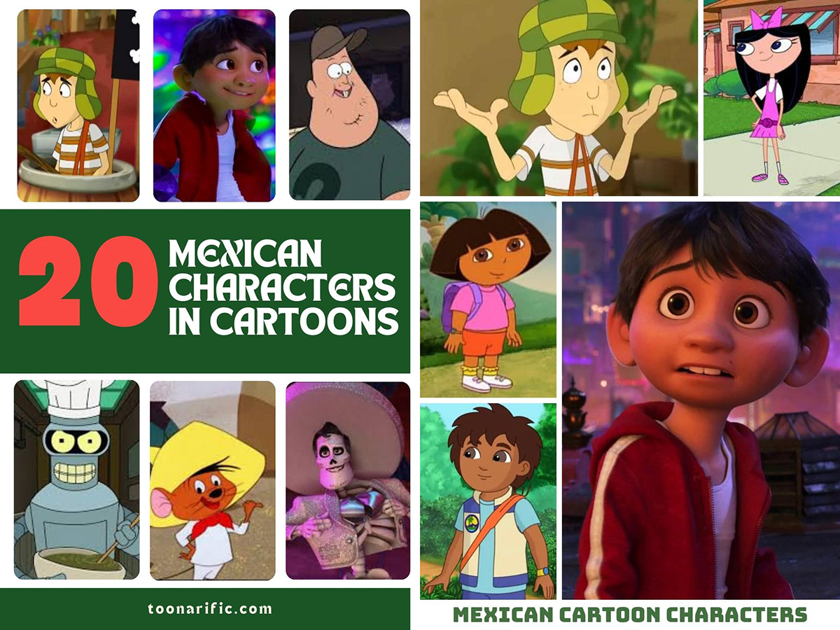 Mexican Cartoon Characters