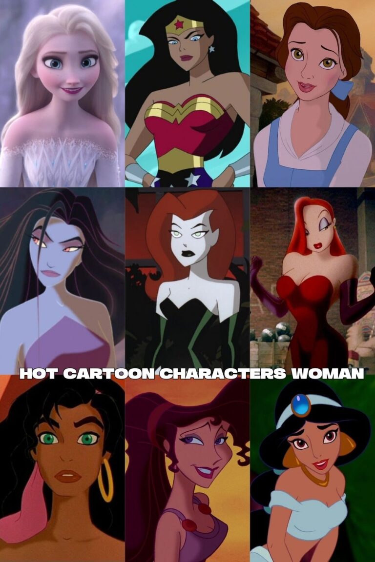 35 Hottest Cartoon Characters That Captivate Us