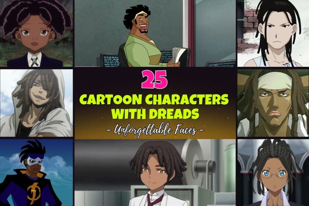Cartoon Characters With Dreads