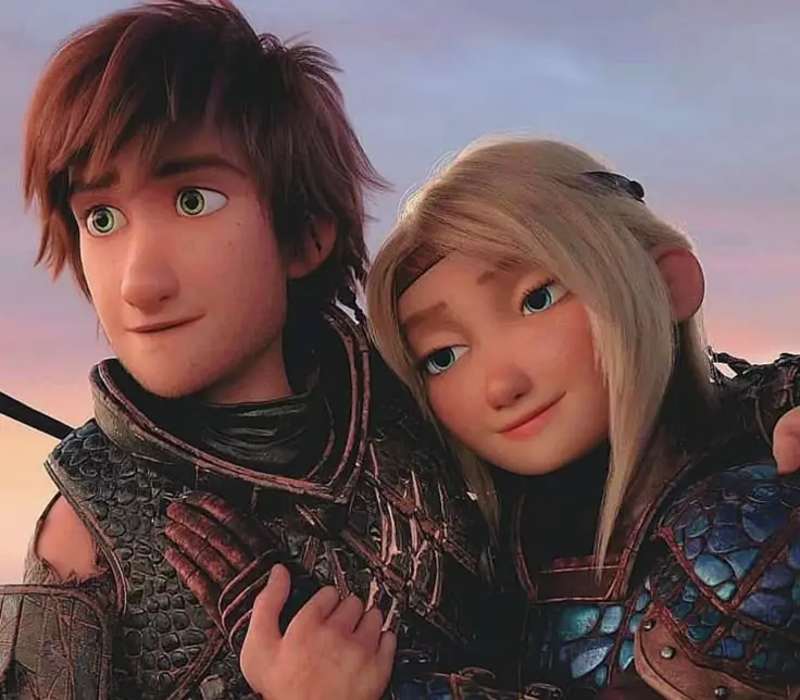 Hiccup And Astrid