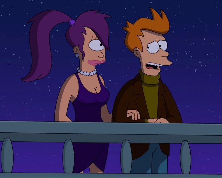 Leela and Fry