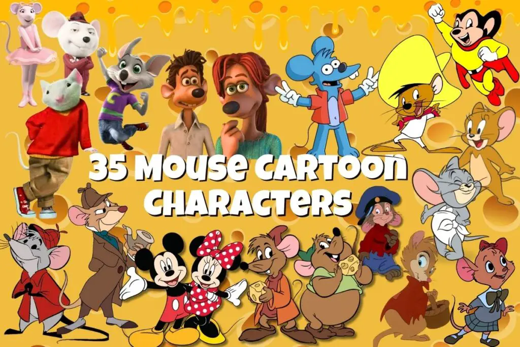 Mouse Cartoon Characters
