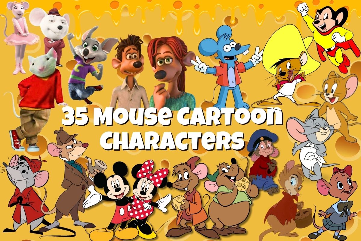 Mouse Cartoon Characters