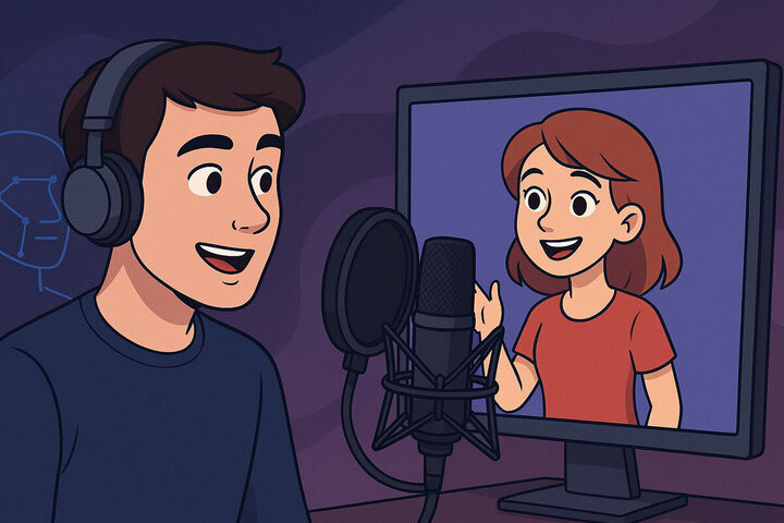 cartoon voice AI
